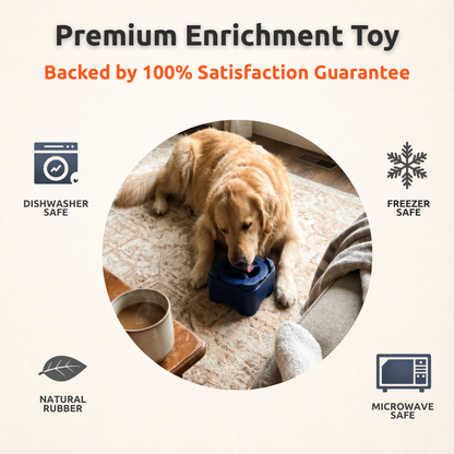 FreezBrick Tough - Stackable Frozen Treat Toy for Dogs