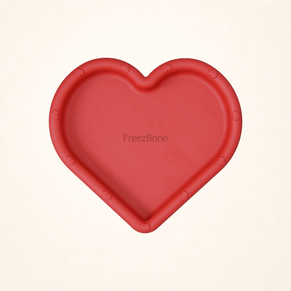 FreezHeart - Durable Heart Enrichment Chew