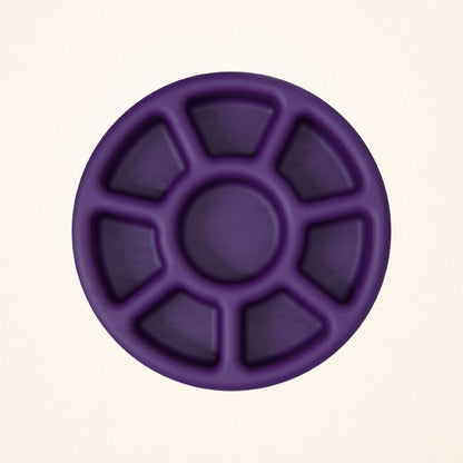 FreezWheel freeze-and-lick dog toy in purple