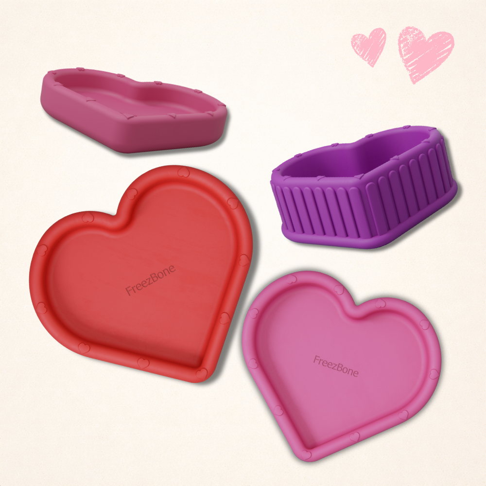 FreezHeart - Durable Heart Enrichment Chew