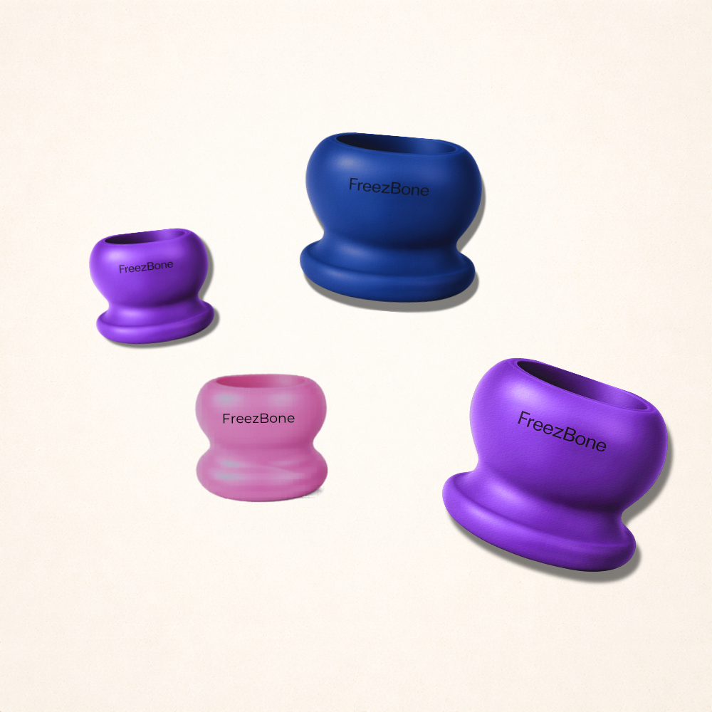 Freezball - Durable Fillable Dog Chew Bone