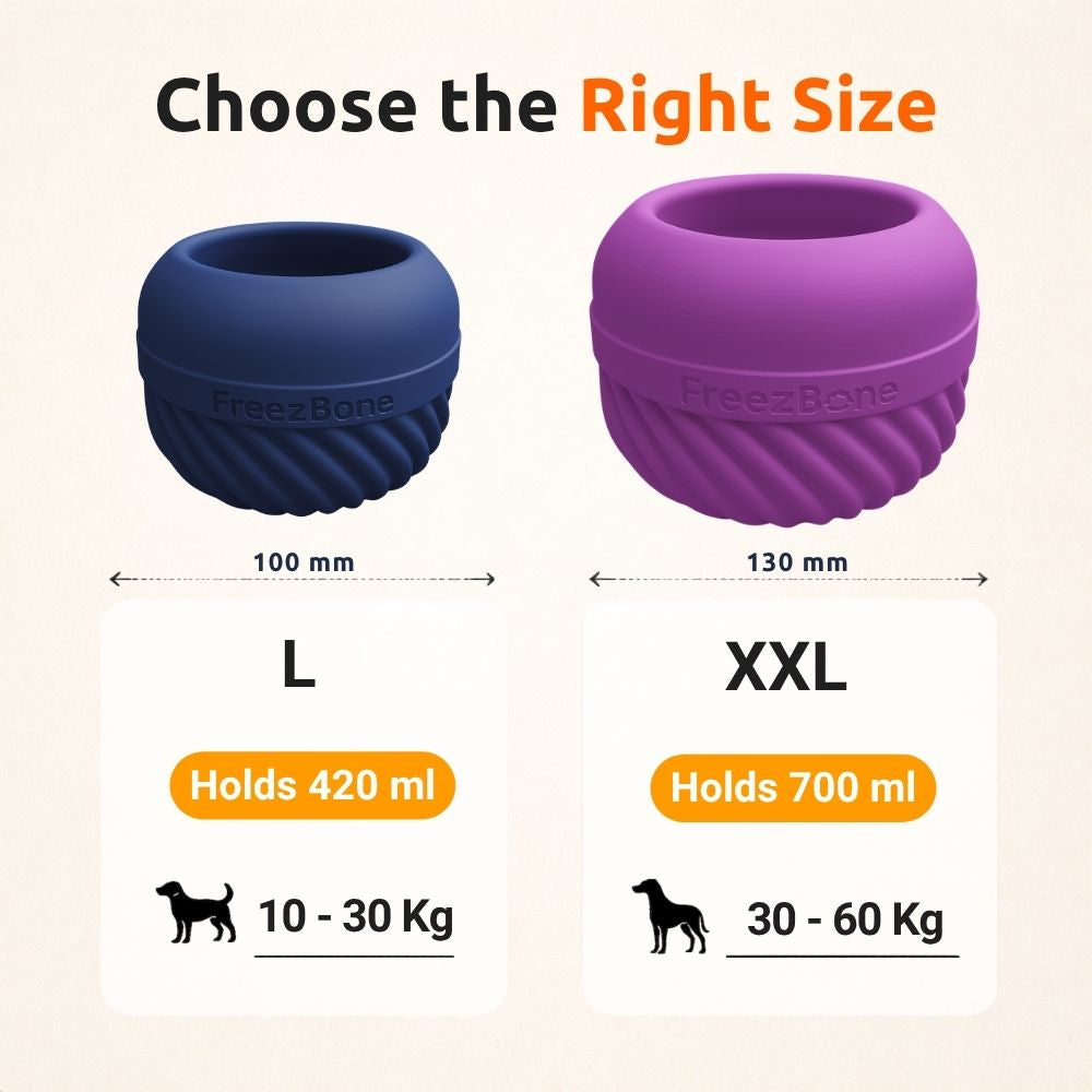 FreezJumbo™ – Our Biggest & Toughest Enrichment Toy Ever