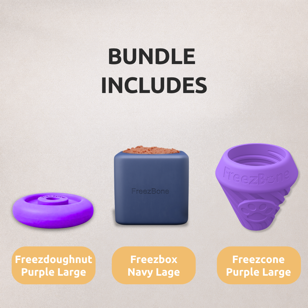 Tough Chewer Bundle - Extra-thick natural rubber for power chewers