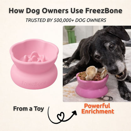 Freezflower Cup -  Frozen Treat Cup for Calm, Happy Dogs
