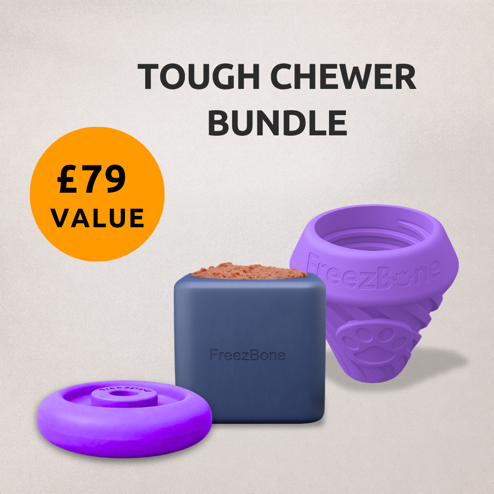 Tough Chewer Bundle - Extra-thick natural rubber for power chewers