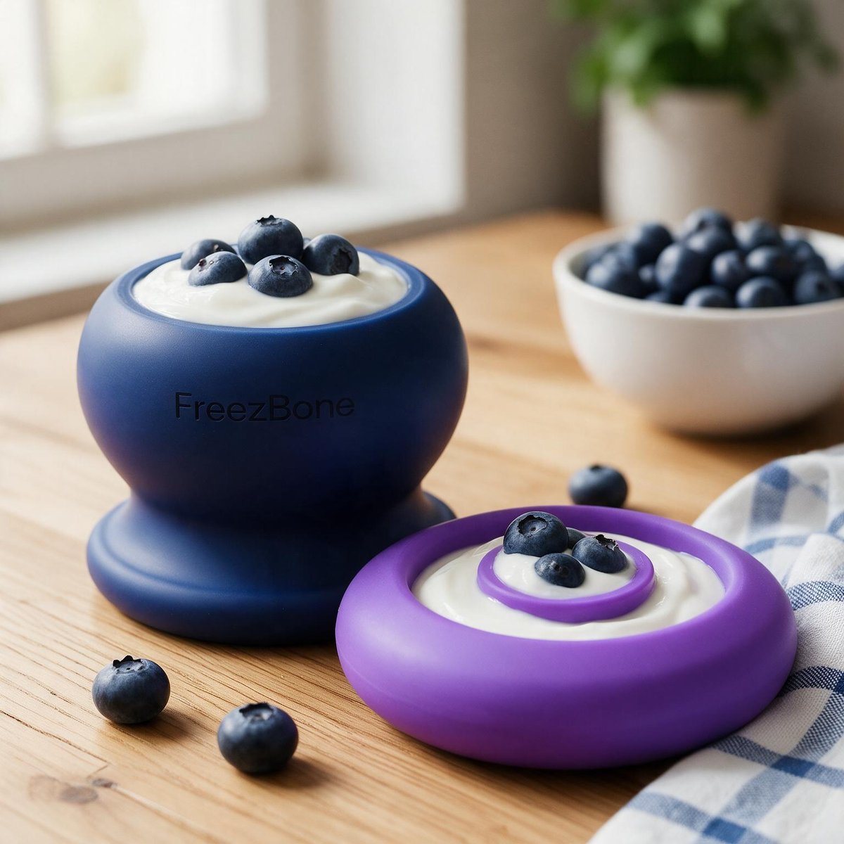 Best Seller Bundle – Small filled with yogurt + blueberries