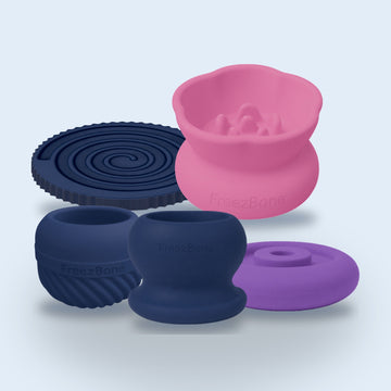 Family Value Bundle: FreezSwirl, Flower Cup, FreezJumbo, FreezBall XL and FreezDoughnut