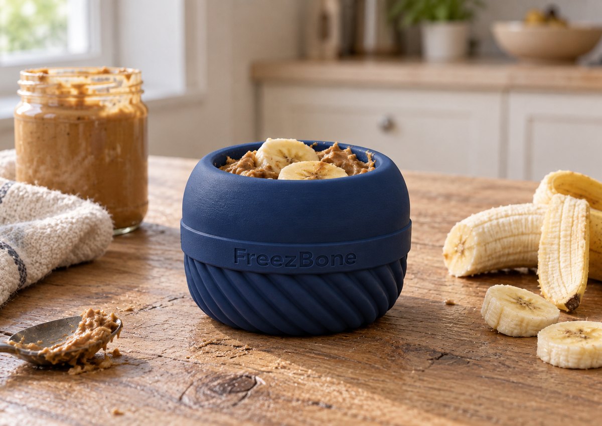 FreezJumbo™ filled with peanut butter + banana